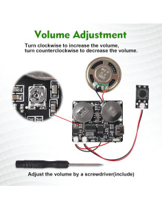 Módulo de Sonido Icstation 8MB Recargable USB Tipo-C 2