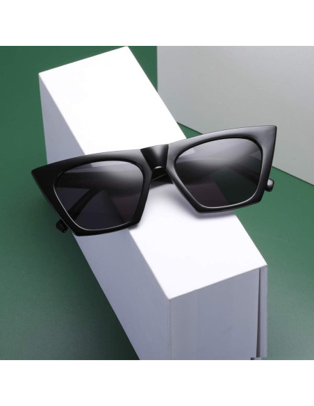 Gafas de Sol Retro Cuadradas AISSWZBER UV400 Mujeres