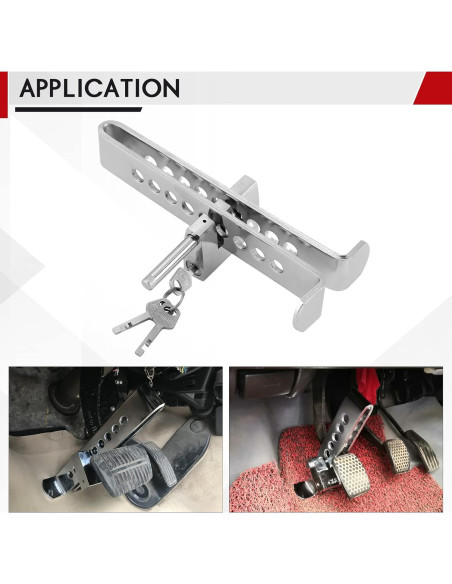 Cerradura de Freno de Embrague Antirrobo DASBET 9 Agujeros