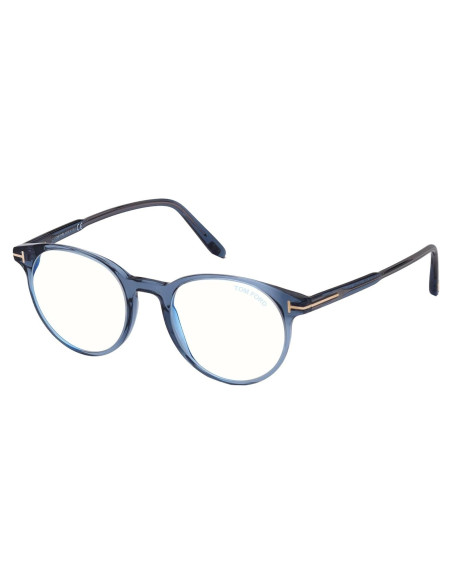 Gafas de sol Tom Ford FT 5695-B Azul Transparente Lentes Oscuros
