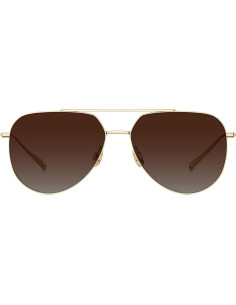 Gafas de Sol Aviador Polarizadas Bolon Titanio Oro Claro 2