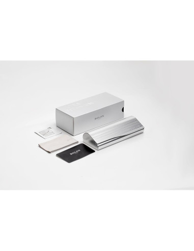 Gafas de Sol Aviador Polarizadas Bolon Titanio Oro Claro