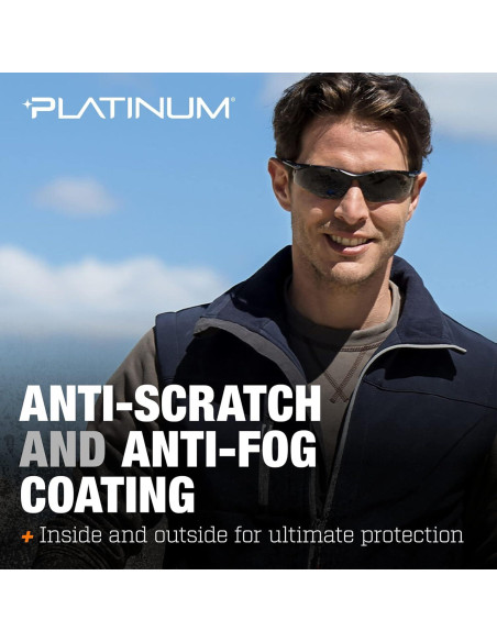 Gafas de Protección Bolle Tactical PSSCONT443B Color Negro