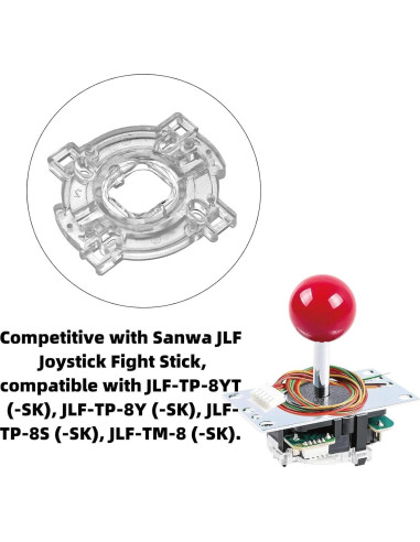2 Piezas Puerta Restrictora Cuadrada Ruimou GT-8F para Joystick