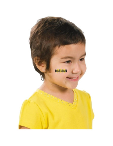 Tatuajes Temporales Multicolor Batman - Paquete 24 Unidades