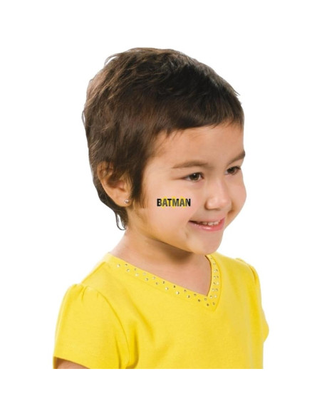 Tatuajes Temporales Multicolor Batman - Paquete 24 Unidades