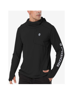 Camisa de Pesca con Capucha PIQIDIG UPF 50+ Hombre Manga Larga 2