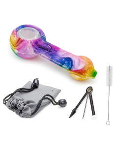 Juego de Pipas de Fumar ZPAIXIN - Fácil de Limpiar, 15.6cm