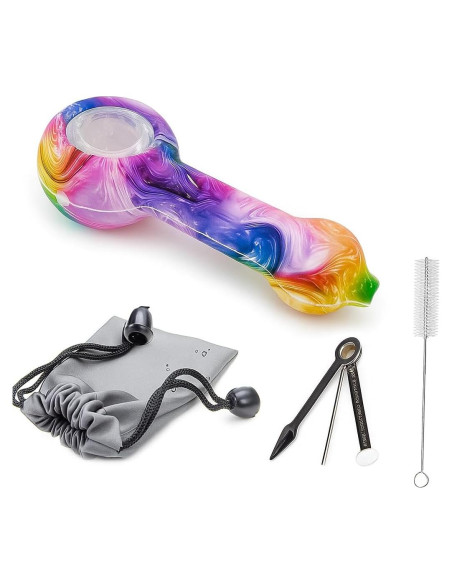 Juego de Pipas de Fumar ZPAIXIN - Fácil de Limpiar, 15.6cm