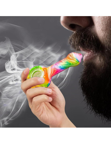 Juego de Pipas de Fumar ZPAIXIN - Fácil de Limpiar, 15.6cm