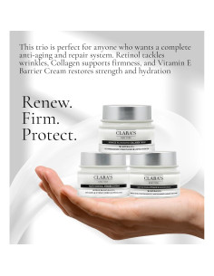 Set de Crema Facial Clara's New York: Retinol, Colágeno y Vitamina E 50ml 2