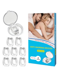 Clip Nasal Anti Ronquidos QUANROL - Silicona Transparente