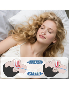 Clip Nasal Anti Ronquidos QUANROL - Silicona Transparente 2