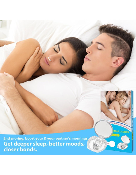 Clip Nasal Anti Ronquidos QUANROL - Silicona Transparente