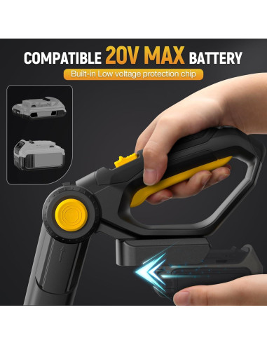 Cultivador Eléctrico Inalámbrico Ohyes 360RPM 19.81cm