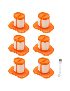Paquete de 6 Filtros de Reemplazo Aliddle HHVKF10 para Aspiradoras Black and Decker