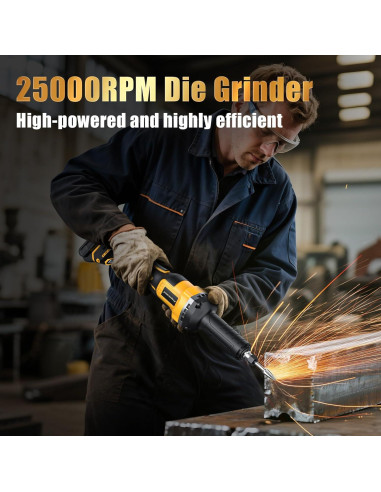 Amoladora Inalámbrica PropeLannt 20V 25000RPM 1/4"