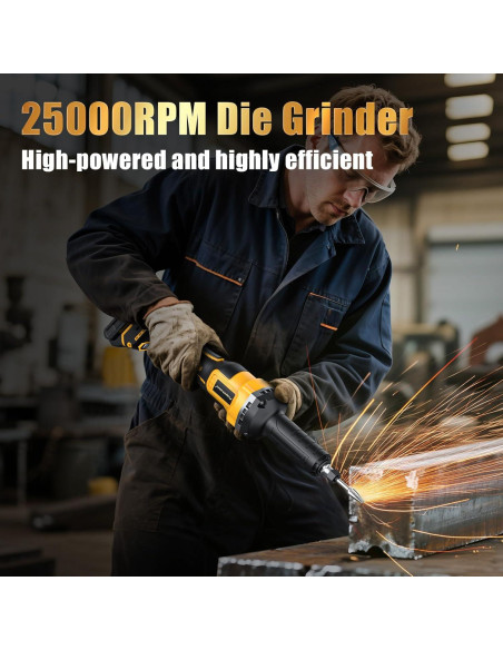 Amoladora Inalámbrica PropeLannt 20V 25000RPM 1/4"