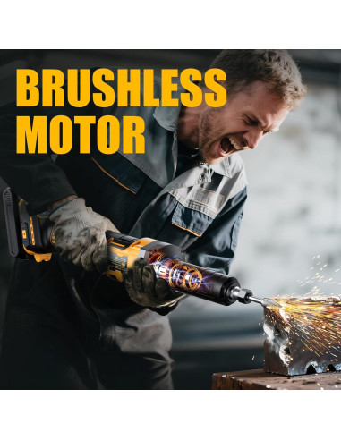 Amoladora Inalámbrica PropeLannt 20V 25000RPM 1/4"