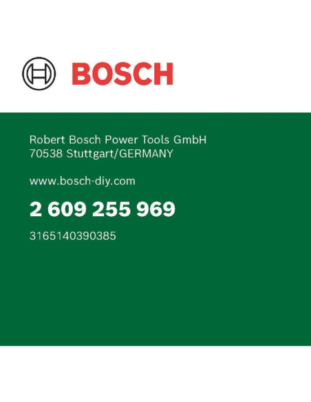 Juego de Puntas de Destornillador Bosch 3 Piezas Titanio 89mm