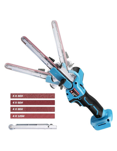 Lijadora de Banda Inalámbrica XIIW 18V Sin Escobillas 6 Velocidades