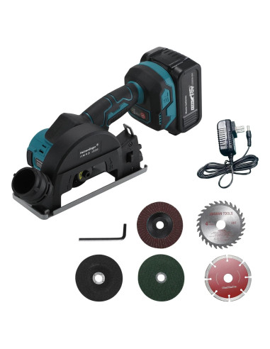 Sierra Circular Inalámbrica 4" Heimerdinger 18V 2-en-1