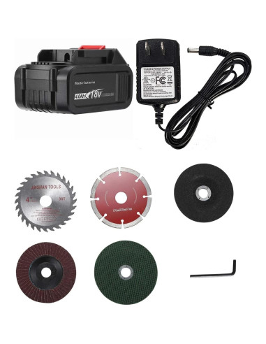 Sierra Circular Inalámbrica 4" Heimerdinger 18V 2-en-1