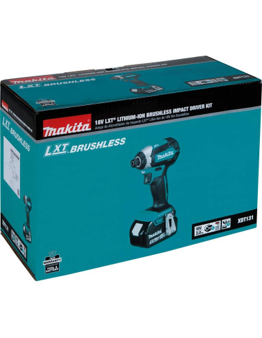 Destornillador de Impacto Inalámbrico Makita XDT131-R 18V 3Ah