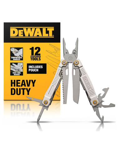 DEWALT Herramienta Multiuso 12 en 1 Acero Inoxidable 11.43 cm
