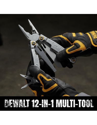 DEWALT Herramienta Multiuso 12 en 1 Acero Inoxidable 11.43 cm