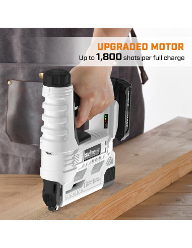 Pistola de Clavos Inalámbrica Bielmeier 20V 2 en 1 18 Calibre