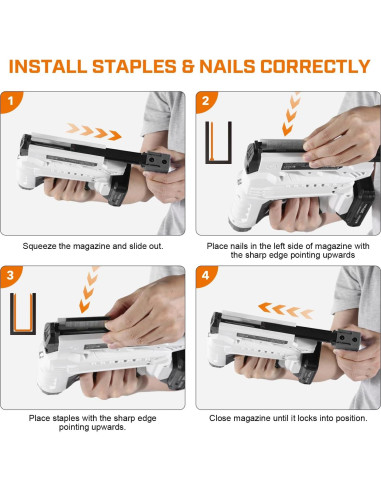 Pistola de Clavos Inalámbrica Bielmeier 20V 2 en 1 18 Calibre