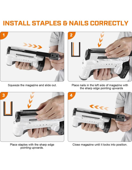 Pistola de Clavos Inalámbrica Bielmeier 20V 2 en 1 18 Calibre