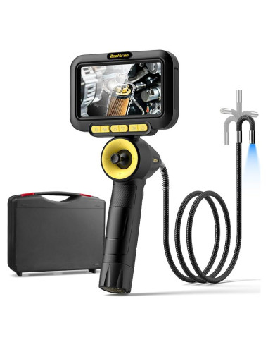 Borescopio Articulado 360 Zealtron 5" HD 6.2mm Luz