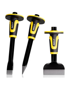 Juego de Cinceles de Masonería INCLY 3PCS - Acero CRV