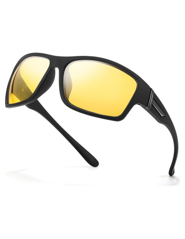 Gafas de Conducción Nocturna Myiaur Hombres Polarizadas UV400