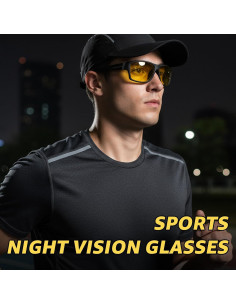 Gafas de Conducción Nocturna Myiaur Hombres Polarizadas UV400 2