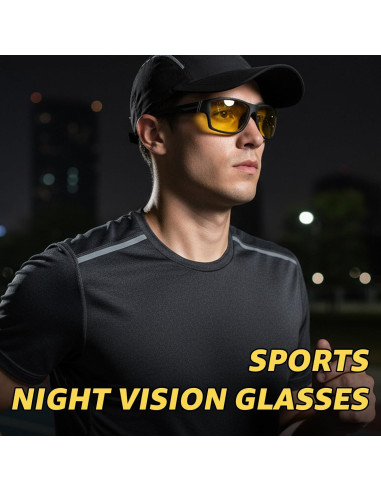 Gafas de Conducción Nocturna Myiaur Hombres Polarizadas UV400