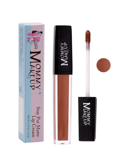 Crema de Labios Mate Mommy Makeup Stay Put - Color Ámbar