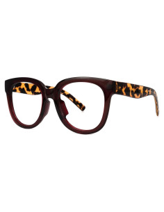 Gafas de sol cuadradas Voogueme para mujeres con lentes azules