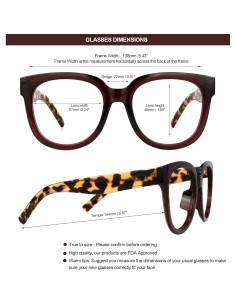 Gafas de sol cuadradas Voogueme para mujeres con lentes azules 2