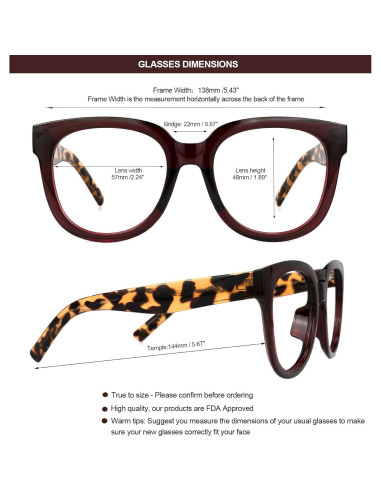 Gafas de sol cuadradas Voogueme para mujeres con lentes azules