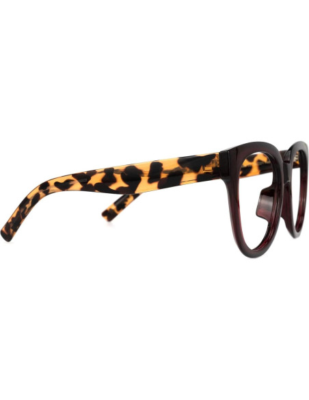 Gafas de sol cuadradas Voogueme para mujeres con lentes azules