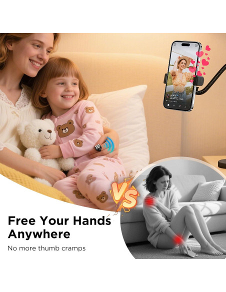 OUTXE Clicker Automático Inalámbrico para TikTok - Negro