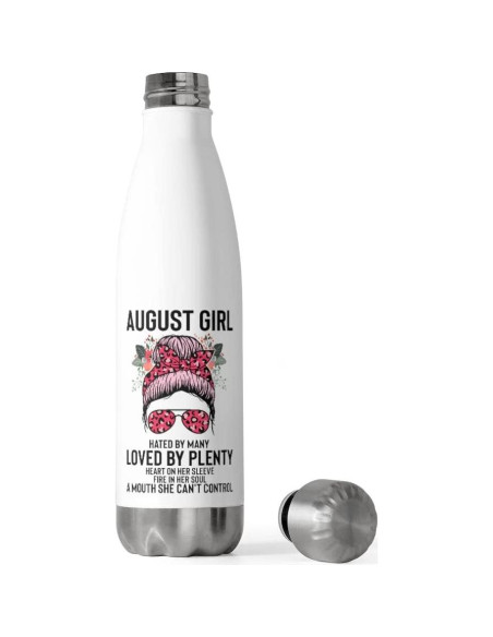 Botella Aislada 0.59L Teegarb Acero Inoxidable Dama Humorística