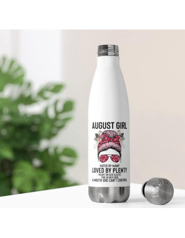 Botella Aislada 0.59L Teegarb Acero Inoxidable Dama Humorística