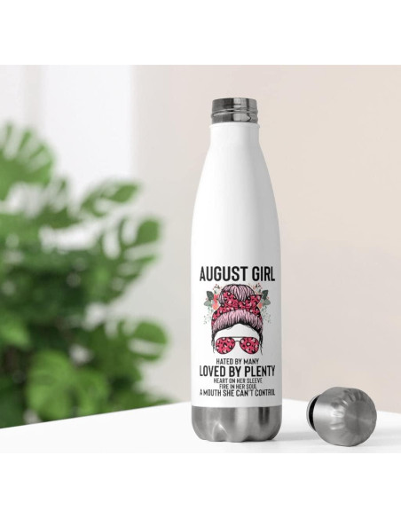 Botella Aislada 0.59L Teegarb Acero Inoxidable Dama Humorística