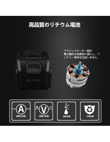 Pulidora Inalámbrica SPTA 18V 15mm 4800 OPM con Accesorios