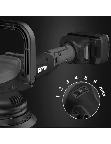 Pulidora Inalámbrica SPTA 18V 15mm 4800 OPM con Accesorios