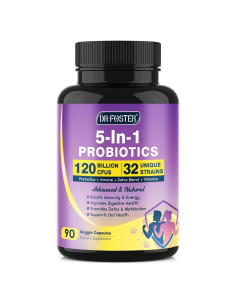 Probioticos Digestivos DRFOSTER 120 Mil Millones CFUs 90 Caps